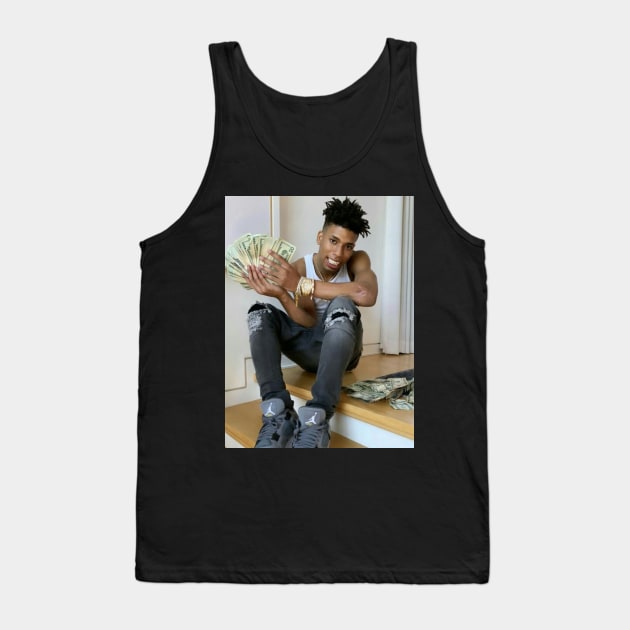 NLE Choppa Tank Top by jhalfacrelange